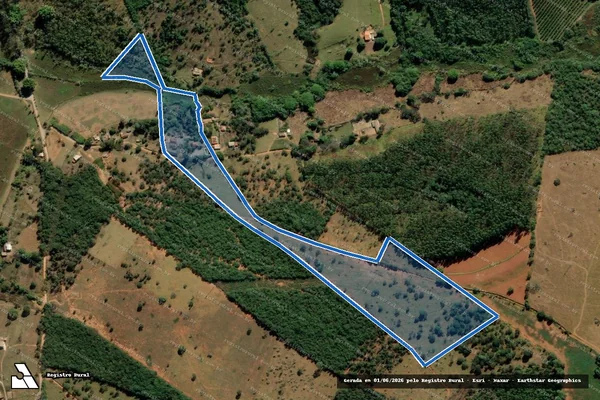 Imagem de satélite de FAZENDA CÓRREGO FUNDO - Parte 5 em Córrego Fundo - MG