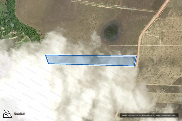 Imagem de satélite de SÍTIO RAIO DE LUZ - LOTE 109 (PARCELA 02) em Boa Vista - RR