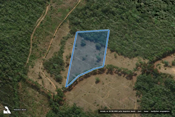 Imagem de satélite de Fazenda Ribeirão do Jacú - Gleba 6 em Piranguçu - MG
