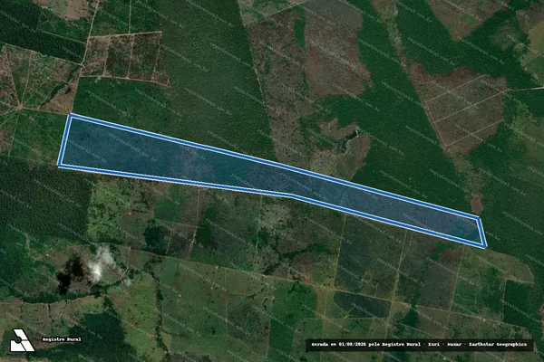 Imagem de satélite de Fazenda Alvorada