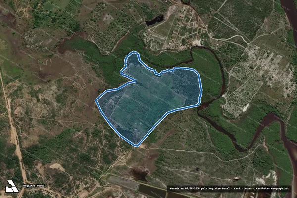 Imagem de satélite de FAZENDA BOA SORTE - FAZENDA BOA SORTE em Estância - SE
