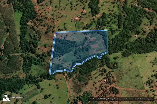 Imagem de satélite de FAZENDA LAGEADO - GLEBA 01 em Prata - MG