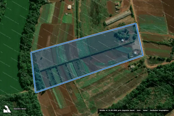 Imagem de satélite de Lote 73 - P.A. Dorcelina Folador - Posse Lote 73 em Arapongas - PR