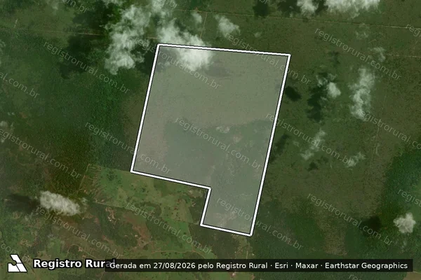 Imagem de satélite de FAZENDA DIVISA DA MATA V / FAZENDA DIVISA DA MATA V