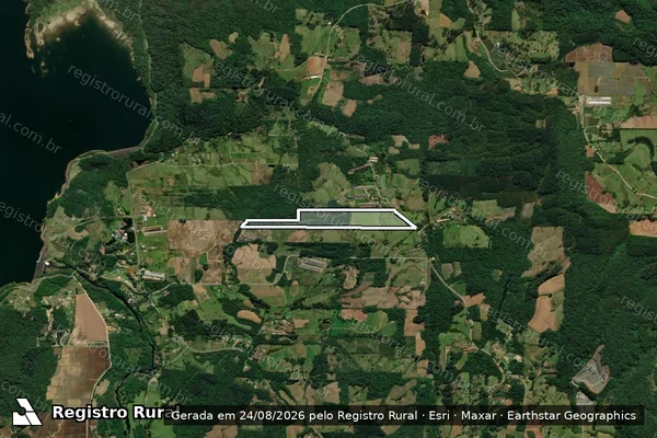 Imagem de satélite de SITIO JOAO PAULO - SITIO JOAO PAULO - GLEBA A em Siderópolis - SC
