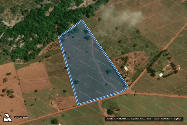 Imagem de satélite de FAZENDA QUERÊNCIA - LOTE 105 em Amambai - MS