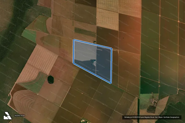 Imagem de satélite de Fazenda Tertúlia - Mat. 44.651 ? Gleba II em Diamantino - MT