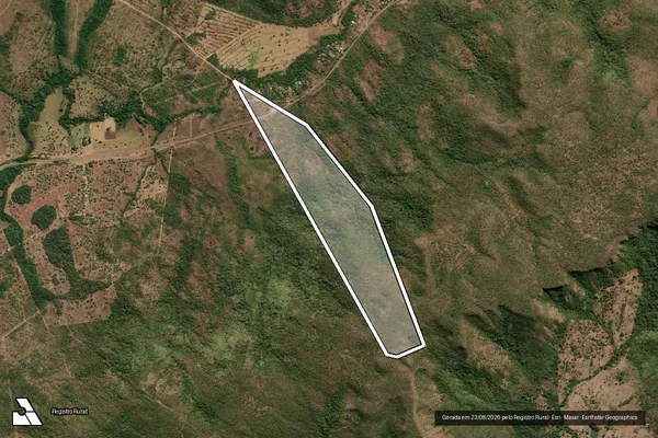 Imagem de satélite de Parte 04 do Lote 20C, do Loteamento Santa Fé - 004 em Palmas - TO