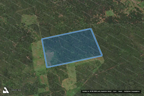 Imagem de satélite de PROJETO DE ASSENTAMENTO PASSAGEM DO JUAZEIRO - LOTE 96 - Parte 1 em Senador Elói de Souza - RN