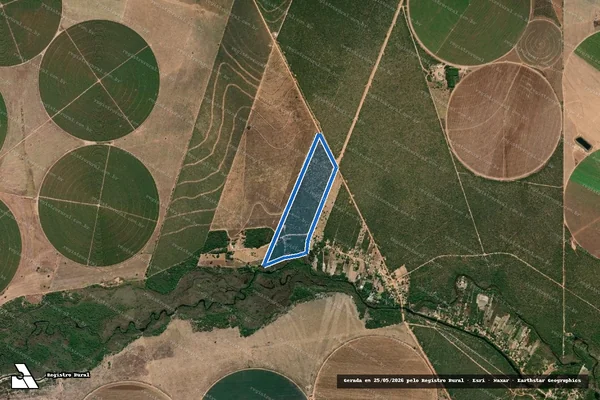 Imagem de satélite de Fazenda Rio de Ondas - Gleba 02 em Barreiras - BA