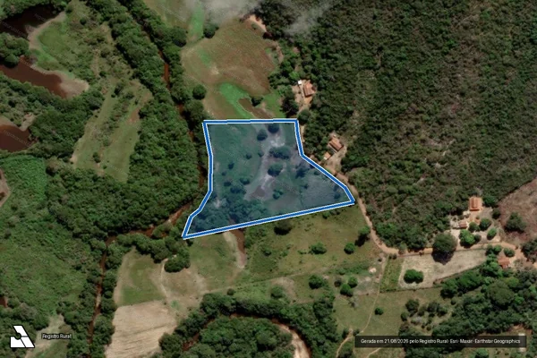 Imagem de satélite de FAZENDA TEIU / GLEBA "B"