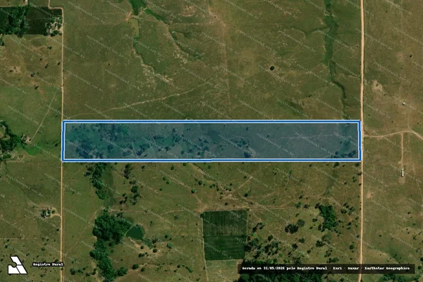 Imagem de satélite de NOVA BRASILANDIA D'OESTE - - - LOTE 77I