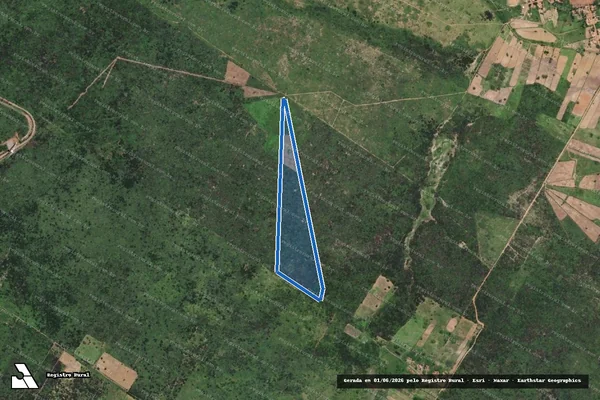 Imagem de satélite de Projeto de Assentamento Maria da Paz ? Lote 28 - Parte 1 em João Câmara - RN