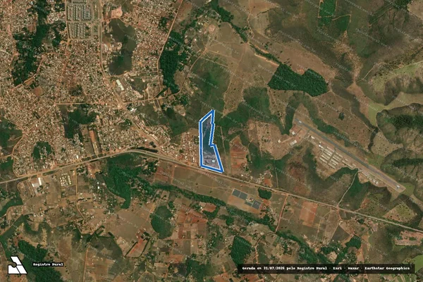 Imagem de satélite de FAZENDA PAPUDA 2 - GLEBA 1 - Parcela 179 em Brasília - DF