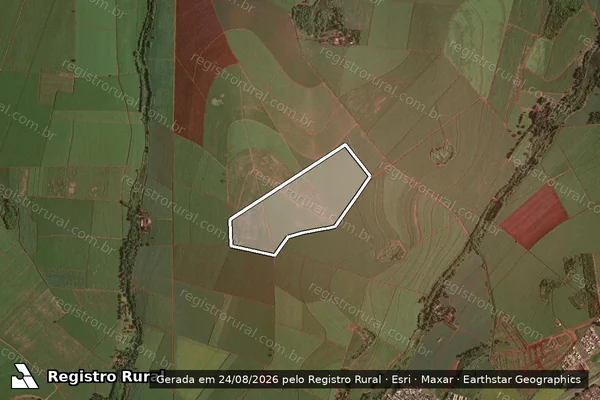 Imagem de satélite de Fazenda Boa Vista em Ribeirão Preto - SP