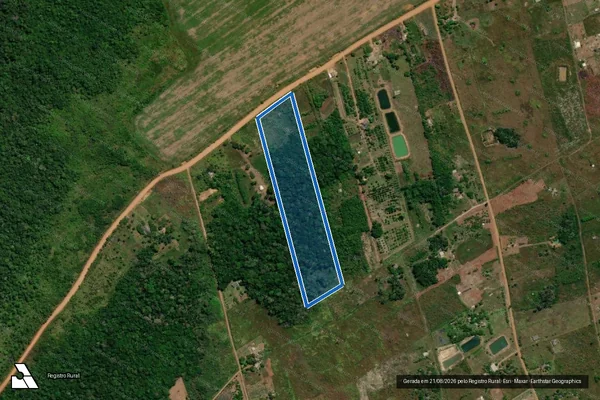 Imagem de satélite de SÍTIO FORTALEZA – GLEBA MAPINGUARI
