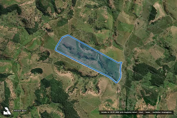 Imagem de satélite de Fazenda Altamira I - Parte 1 em Machacalis - MG