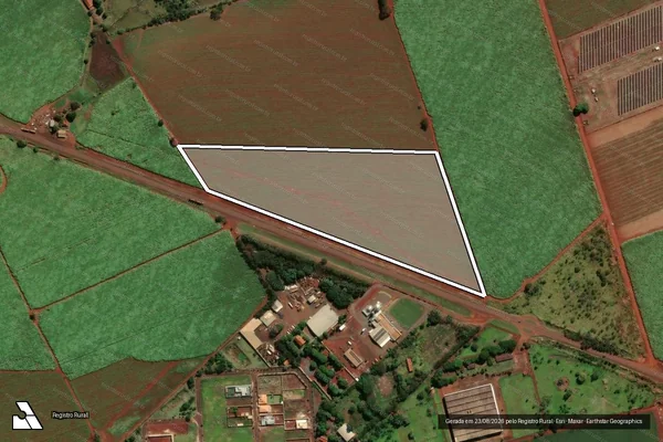 Imagem de satélite de Fazenda Santa Fé - Fazenda Santa Fé Gleba B em Morro Agudo - SP