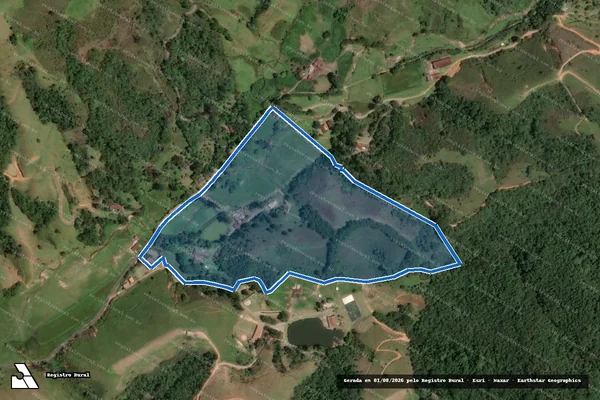 Imagem de satélite de Gleba A - Terreno Desmembrado 1 em Pindamonhangaba - SP