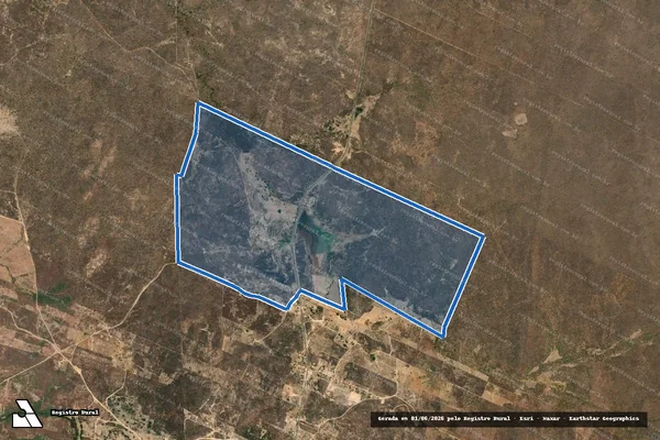Imagem de satélite de FAZENDA PARAISO - FAZENDA PARAISO em Groaíras - CE