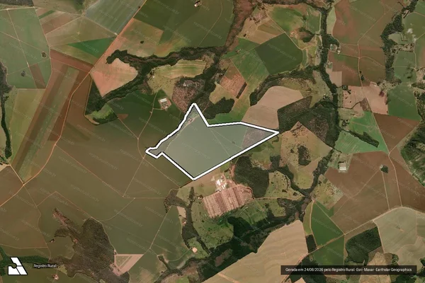 Imagem de satélite de FAZENDA FLORES L. D. PONTAL E PINGUELA - JOSÉ BARBOSA DE SOUZA em Mineiros - GO