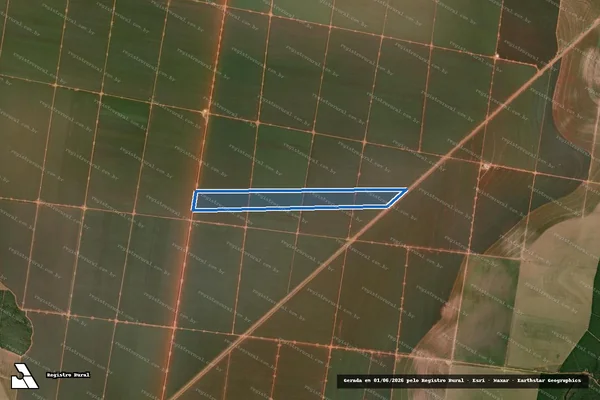 Imagem de satélite de Fazenda Saudades VIII - 183 ? B em Campos de Júlio - MT