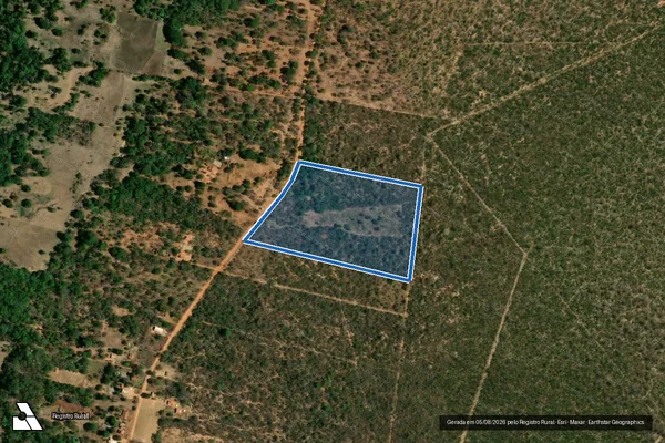 Imagem de satélite de Fazenda Lavarinto  - Parte 1 em Bonito de Minas - MG