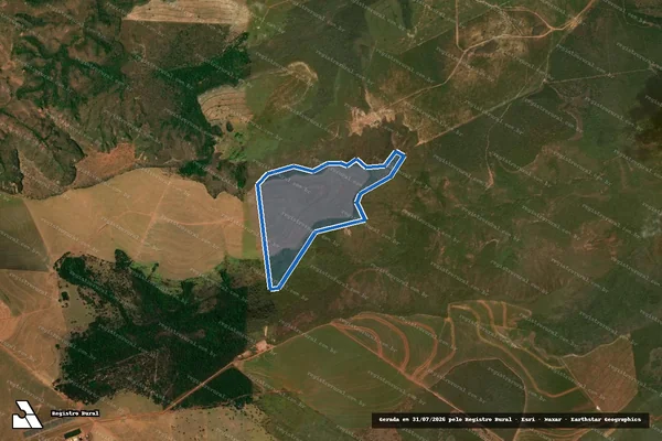 Imagem de satélite de Fazenda Bela Vista - Parcela 03 em Tesouro - MT