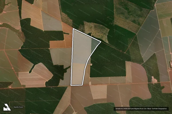 Imagem de satélite de FAZENDA RIO DAS PEDRAS - FAZENDA RIO DAS PEDRAS ? PARCELA 2 em Porto dos Gaúchos - MT