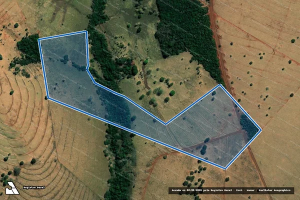 Imagem de satélite de FAZENDA BOA VISTA - Gleba B em Monte Alegre de Minas - MG