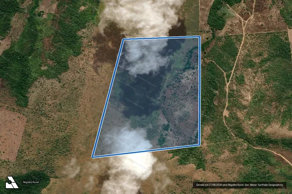 Imagem de satélite de LOTE 06B ? LOTEAMENTO MATANÇA, GLEBA 05 (FAZENDA ESTÂNCIA ANGICAL) - Parte 1 em Porto Nacional - TO