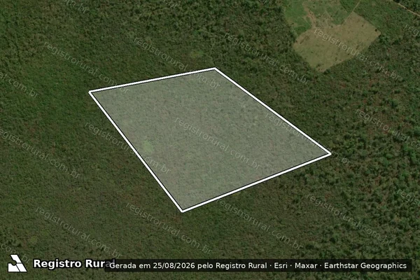 Imagem de satélite de LOTE 46 FAZENDA MARIA SANTANA P.A_ SÃO JOSÉ / SÃO DOMINGOS / Parte 1