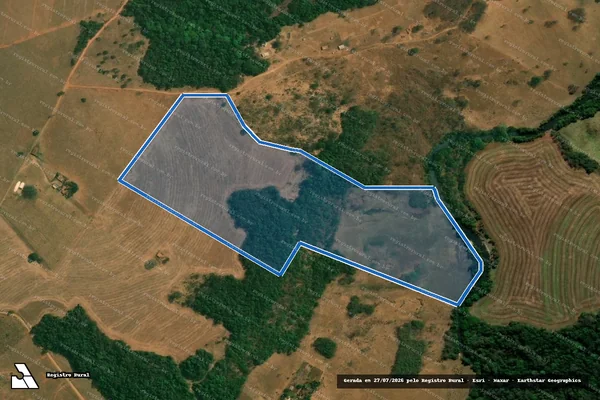 Imagem de satélite de Fazenda Pindaíbas ? Monte Alegre - 004 em Rio Verde - GO