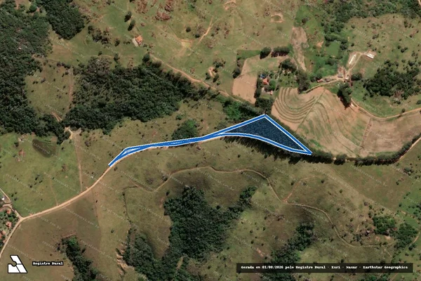 Imagem de satélite de Fazenda São João - Parte 1 em Pedreira - SP