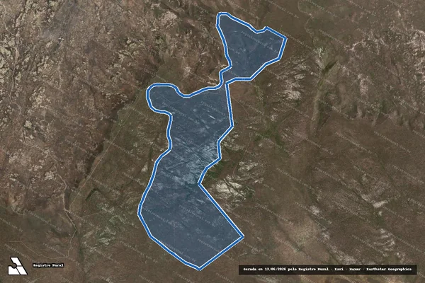 Imagem de satélite de FAZENDA PAU DE COLHER - Parte 2 em Campo Formoso - BA
