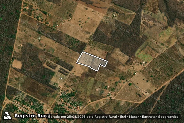 Imagem de satélite de Fazenda Saco Danta I - Lote 06 em Formosa do Rio Preto - BA