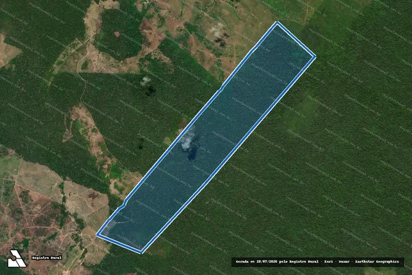 Imagem de satélite de Fazenda Nossa Senhora Aparecida - Fazenda Nossa Senhora Aparecida em Boca do Acre - AM