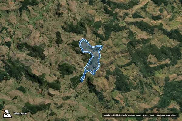 Imagem de satélite de FAZENDA SERROTE em Itaperuna - RJ