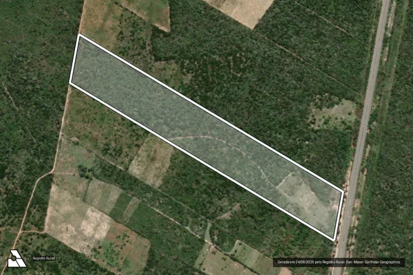 Imagem de satélite de Projeto de Assentamento Boa Fé ? Lote 08 - Parte 1 em Mossoró - RN