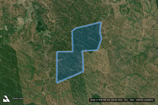 Imagem de satélite de Fazenda Sete Irmãos - Parte 1 em Alto Alegre do Pindaré - MA