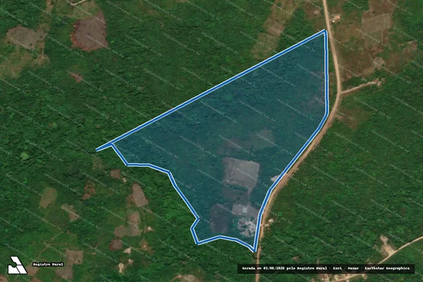 Imagem de satélite de SITIO ACAIZAL - Parte 1 em Concórdia do Pará - PA