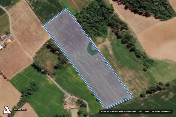 Imagem de satélite de Sítio Kreutzfeld - 01 - Sítio Kreutzfeld ? 01 em Agronômica - SC