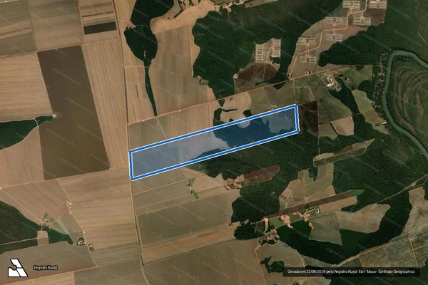 Imagem de satélite de FAZENDA PEDRA / FAZENDA PEDRA – II em Sorriso - MT