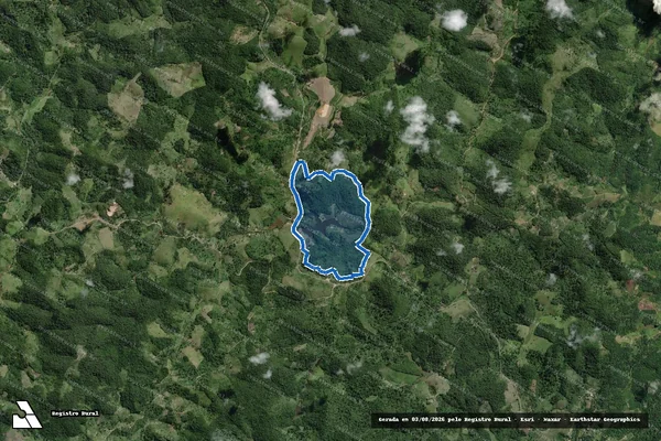 Imagem de satélite de Fazenda Santa Luzia - Parte 1 em Ibirapitanga - BA