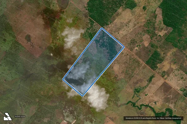 Imagem de satélite de P.A P.JOSIMO TAVARES ? LOTE 359 ? SETOR GENIPAPO I e II - Parte 1 em Conceição do Araguaia - PA