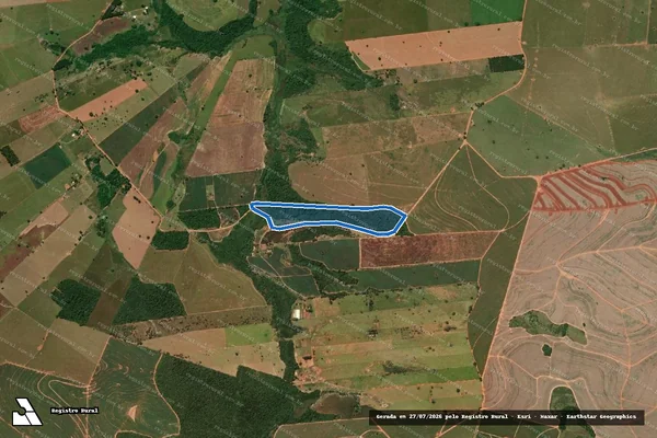Imagem de satélite de Fazenda São José - Fazenda São José Parte 3 em João Ramalho - SP