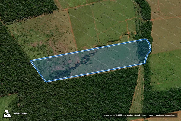 Imagem de satélite de FAZENDA MORENA ? LOTE 63 - Parcela 1 em Aripuanã - MT