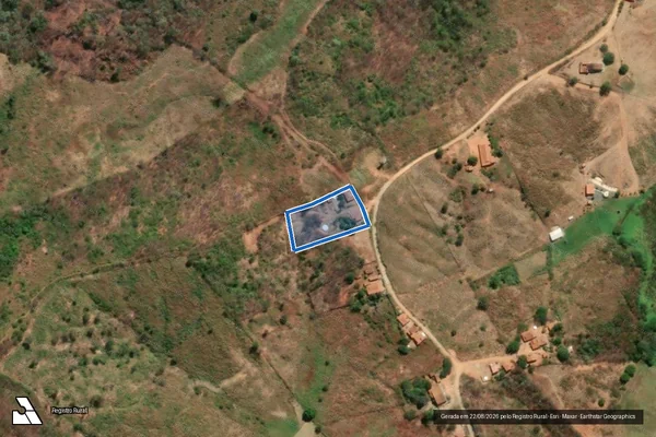 Imagem de satélite de SÍTIO COITE ? LOTE 1226 - Parte 1 em Várzea Alegre - CE