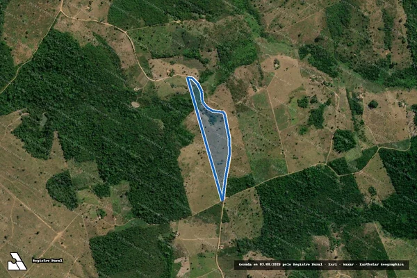Imagem de satélite de PA. MURAJUBA LOTE 11 - Parte 2 em Marabá - PA