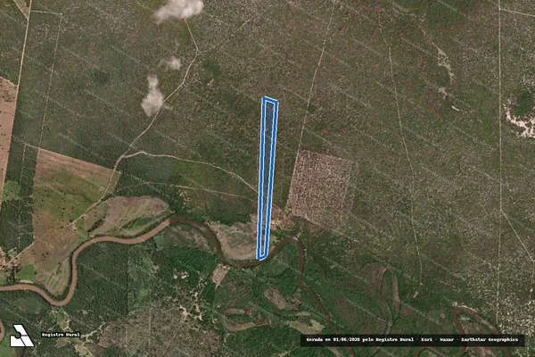Imagem de satélite de Fazenda Manga Velha e Itacarambo - GLEBA B em Carinhanha - BA